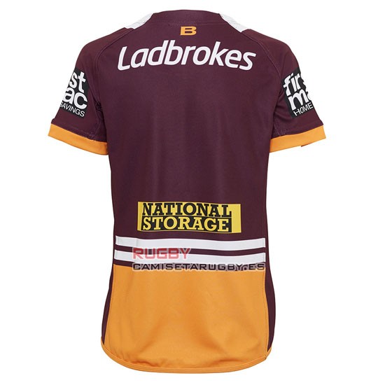 Camiseta de Brisbane Broncos Rugby 2017 Local